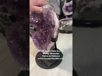 Geoda de amatista 12,4 kg. Munay Minerales