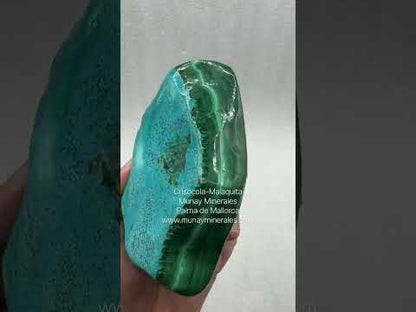 Malaquita Crisocola Munay Minerales Mallorca