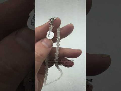 Collar cuarzos diamante Herkimer