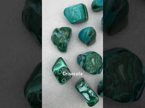 Crisocola rodado pulido - Munay Minerales Palma de Mallorca Spain 