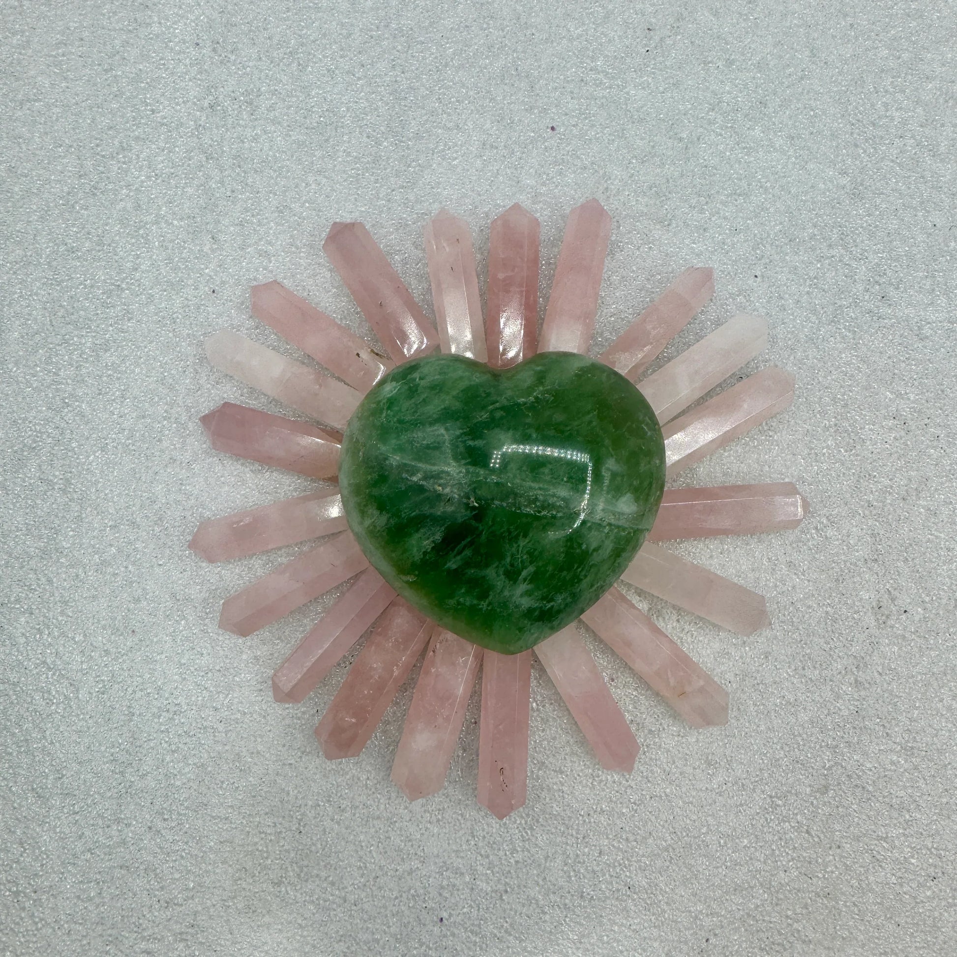 Cuarzo rosa puntas precio por unidad - MUNAY MINERALES MALLORCA