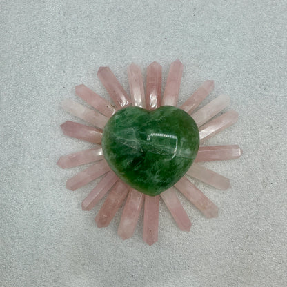 Cuarzo rosa puntas precio por unidad - MUNAY MINERALES MALLORCA