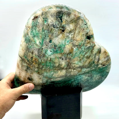 Quantum Quattro corazón 14 kg. - MUNAY MINERALES MALLORCA