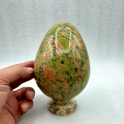 Unakita huevo 2,6 kg. - MUNAY MINERALES MALLORCA